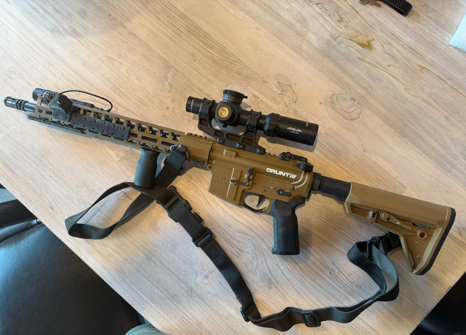 Lead Star Arms Grunt AR-15 – Fully Upgraded w/ Athlon LPVO $2000 